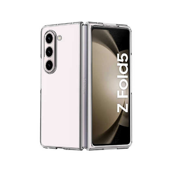 Samsung Galaxy Z Fold 6 - Reinforced Corners Silicone Clear Phone Case