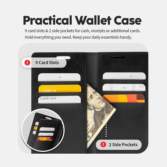 Apple iPhone 15 Plus - Goospery Mansoor Wallet Case