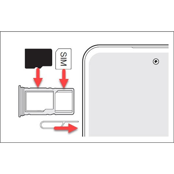 sim tray for Motorola Moto G Play 2024 XT2413