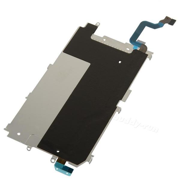 metal back plate + home button extend flex for iphone 6