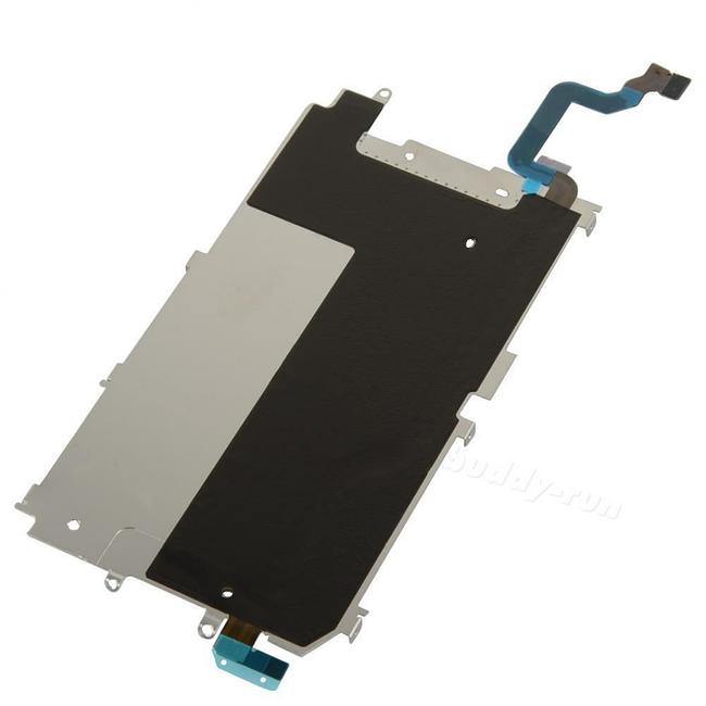 metal back plate + home button extend flex for iphone 6