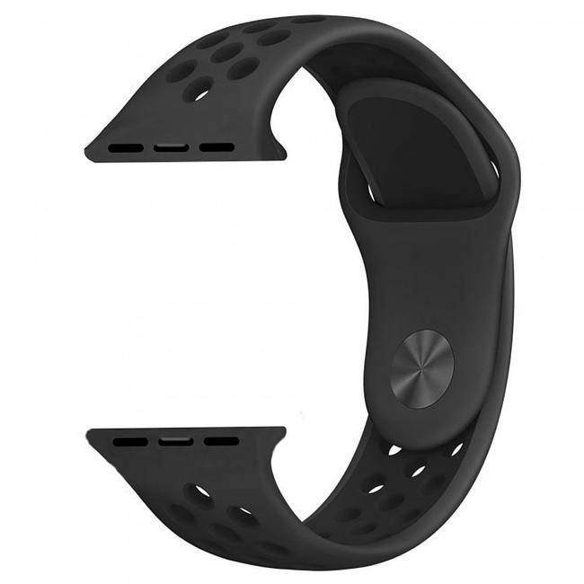 Apple iWatch 42mm / 44mm / 45mm / 49mm / 46mm ( Series 10 ) - Smart Watch Breathable Silicone Sport Band Strap  (Mix Colors)