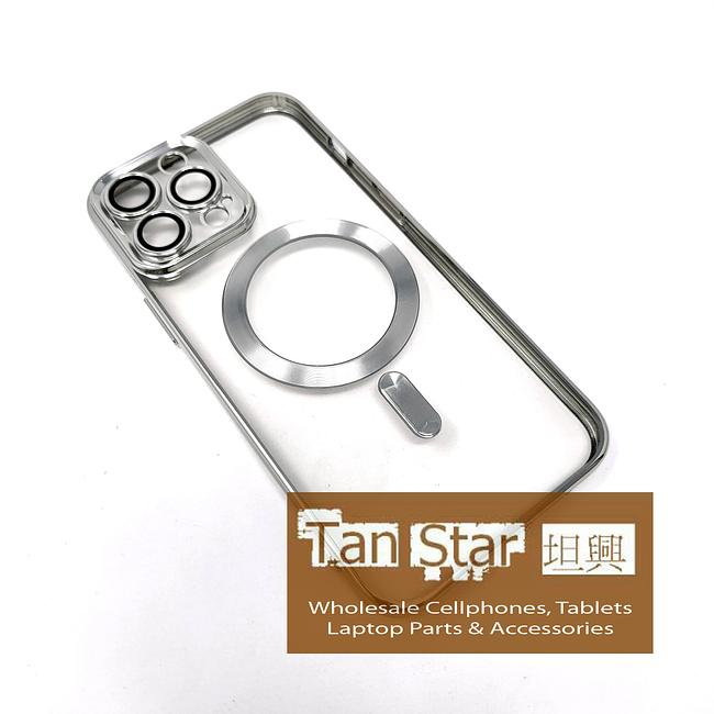 Apple iPhone 13 Pro Max - Chrome Edge Magnet RING Silicone Case