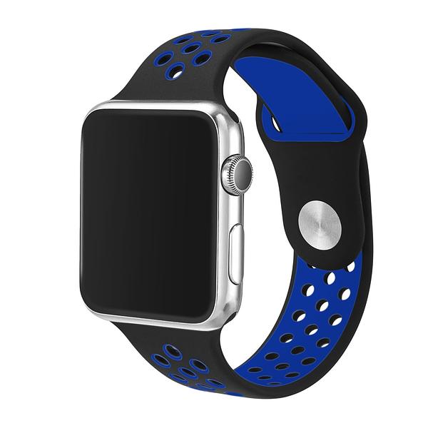 Apple iWatch 42mm / 44mm / 45mm / 49mm / 46mm ( Series 10 ) - Smart Watch Breathable Silicone Sport Band Strap  (Mix Colors)