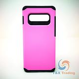 Samsung Galaxy S10 Plus - Silicone With Hard Back Cover Case