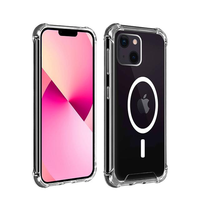 Apple iPhone 14 Plus - Reinforced Corners Silicone Phone Case with Wireless Charging