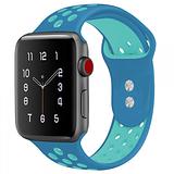 Apple iWatch 42mm / 44mm / 45mm / 49mm / 46mm ( Series 10 ) - Smart Watch Breathable Silicone Sport Band Strap  (Mix Colors)