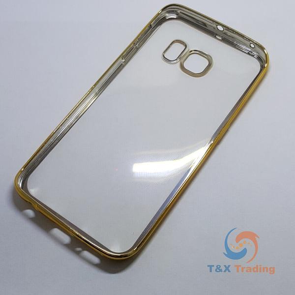 Samsung Galaxy S6 Edge - Chrome Edge Silicone Case