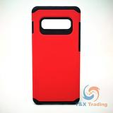 Samsung Galaxy S10 Plus - Silicone With Hard Back Cover Case