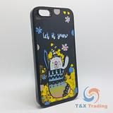 Apple iPhone 6 / 6S - Black Water Liquid Case with Design