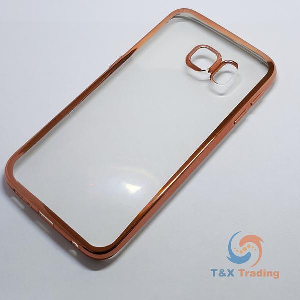 Samsung Galaxy S6 Edge - Chrome Edge Silicone Case