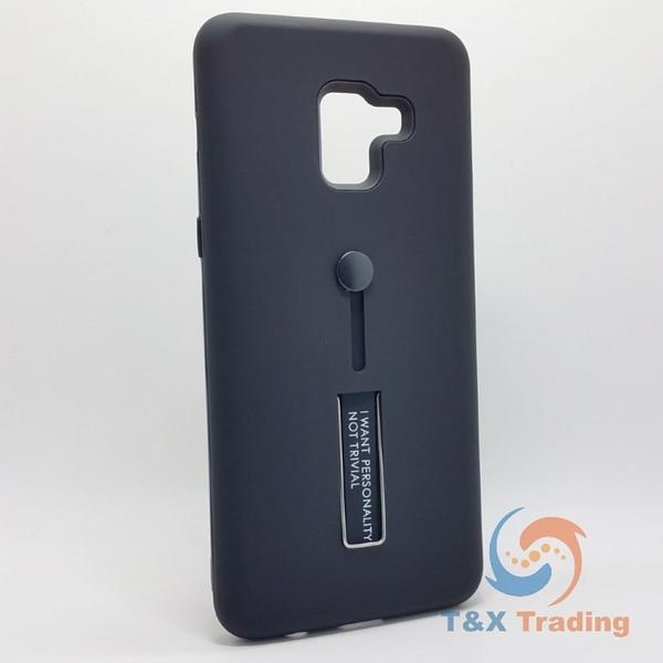 Samsung Galaxy A8 Plus 2018 - I Want Personality Not Trivial Case with Kickstand Color