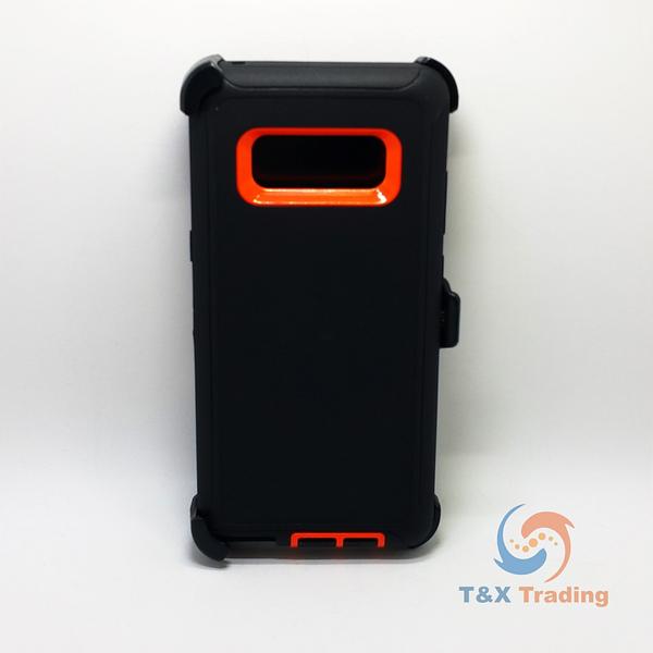 Samsung Galaxy Note 8 - Fashion Defender Case with Belt Clip