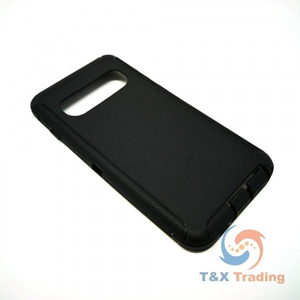 Samsung Galaxy S10 Plus - Fashion Defender Case with Belt Clip