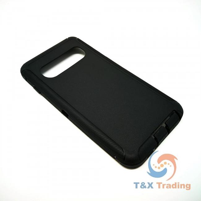 Samsung Galaxy S10 Plus - Fashion Defender Case with Belt Clip