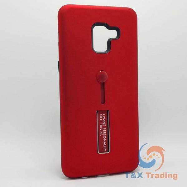 Samsung Galaxy A8 Plus 2018 - I Want Personality Not Trivial Case with Kickstand Color