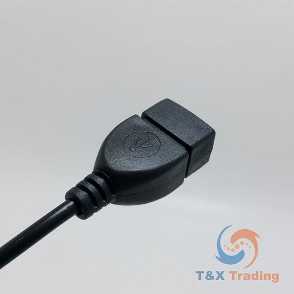 USB Female to 3.5 mm Earphone Headset Headphone Jack Male OTG Adapter Connector