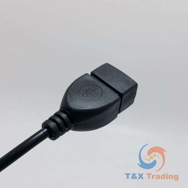 USB Female to 3.5 mm Earphone Headset Headphone Jack Male OTG Adapter Connector