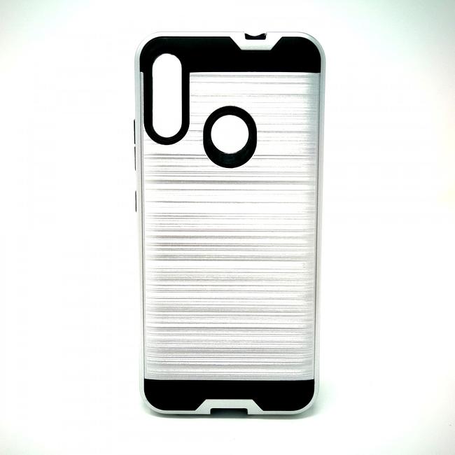 Motorola Moto E6 Plus - Slim Sleek Brush Metal Case