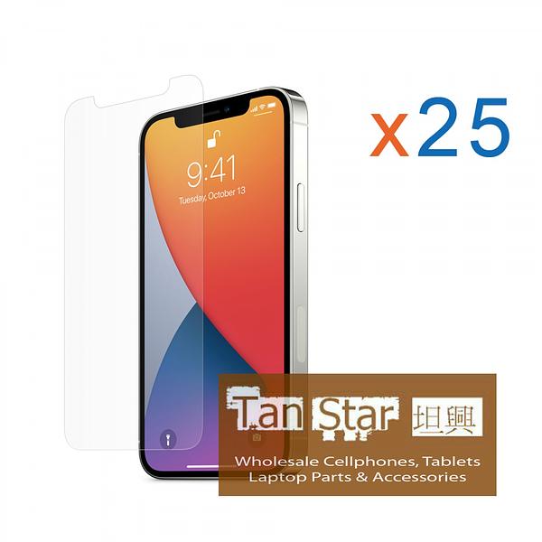 Apple iPhone 13 Pro Max   / 14 Plus / 14 Pro Max Bulk (25Pcs) Tempered Glass Screen Protector