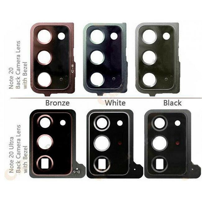 back camera lens with frame for Samsung note 20 Ultra N985 N986 Note 20 Ultra 5G