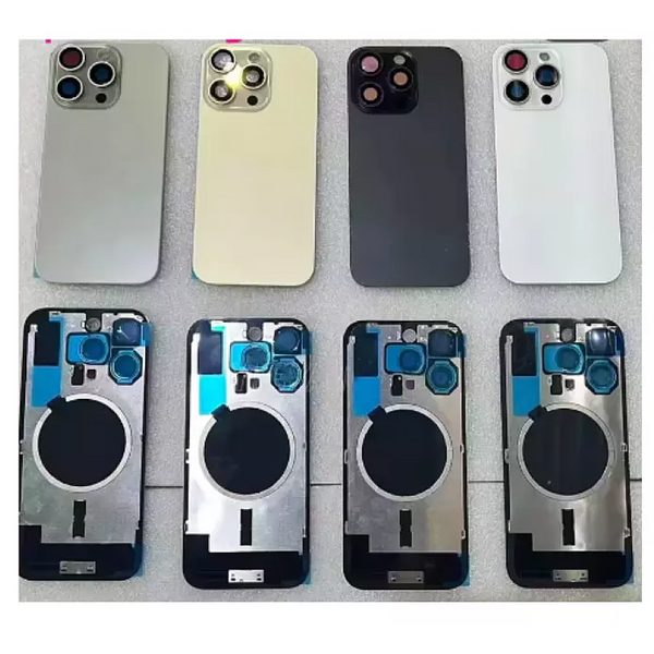 back glass with metal frame for iPhone 16 Pro