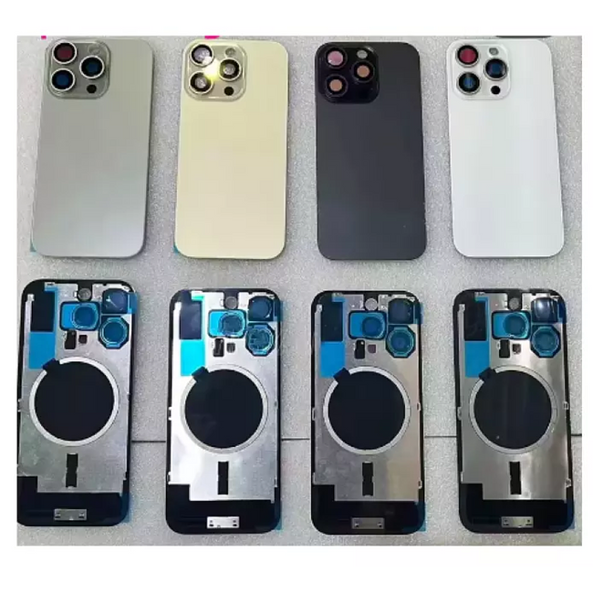 back glass with metal frame for iPhone 16 Pro