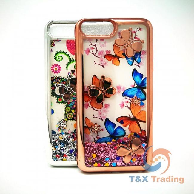 Apple iPhone 6 Plus / 6S Plus / 7 Plus / 8 Plus -  Water Liquid Case with Design