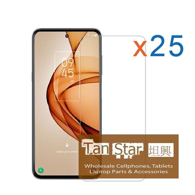 TCL 20S / TCL 40 XE 5G / Samsung A70 Bulk (25Pcs) Tempered Glass Screen Protector