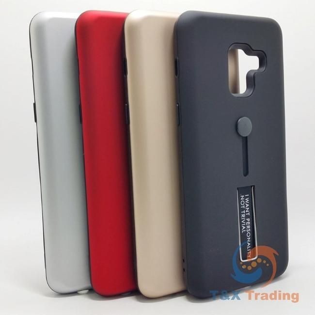 Samsung Galaxy A8 2018 - I Want Personality Not Trivial Case with Kickstand Color