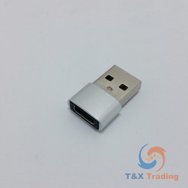 USB Type C Female to USB Male OTG Adapter