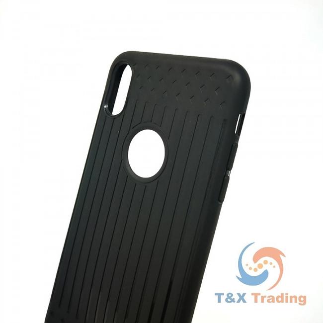 Apple iPhone XS Max - Lined Silicone Phone Case