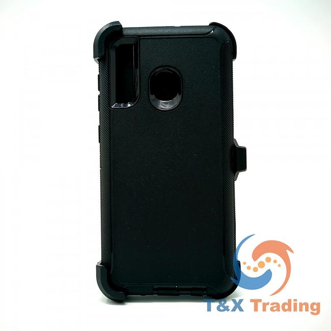 Samsung Galaxy A20 / A30 / A50 - Fashion Defender Case with Belt Clip