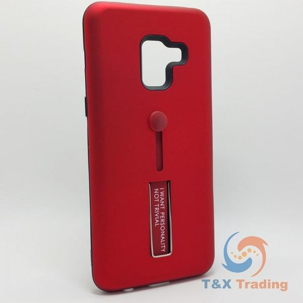 Samsung Galaxy A8 2018 - I Want Personality Not Trivial Case with Kickstand Color