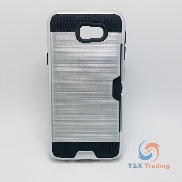 Samsung Galaxy J5 Prime - Slim Sleek Case with Credit Card Holder Case