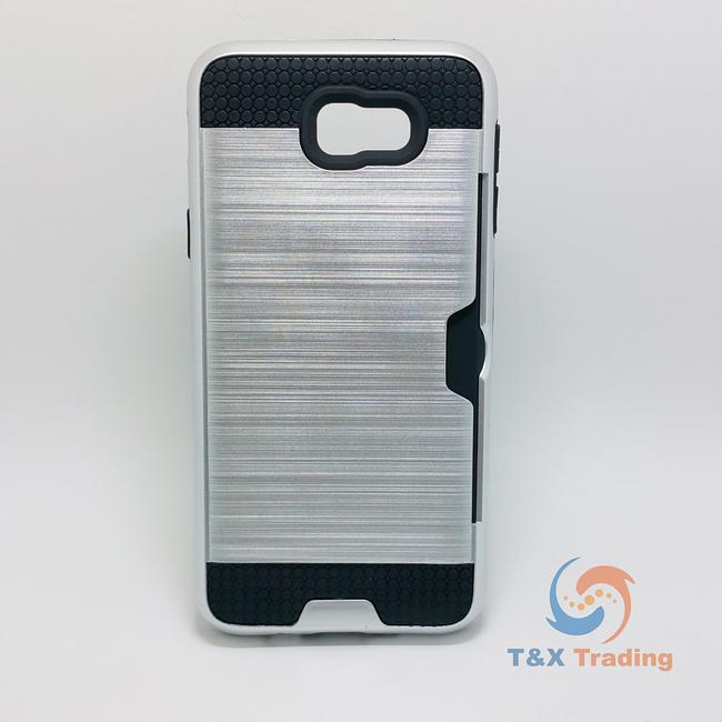 Samsung Galaxy J5 Prime - Slim Sleek Case with Credit Card Holder Case