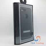 Apple iPhone 7 Plus / 8 Plus - WUW Carbon Fiber Case with Kickstand