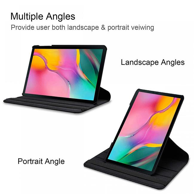 Samsung Galaxy Tab A 10.1" 2019 (T510). - 360 Leather Case