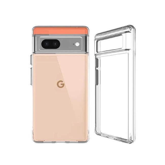 Google Pixel 7a - Silicone Clear Phone Case