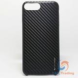 Apple iPhone 6 Plus / 6S Plus / 7 Plus / 8 Plus - WUW Black Carbon Fiber Case