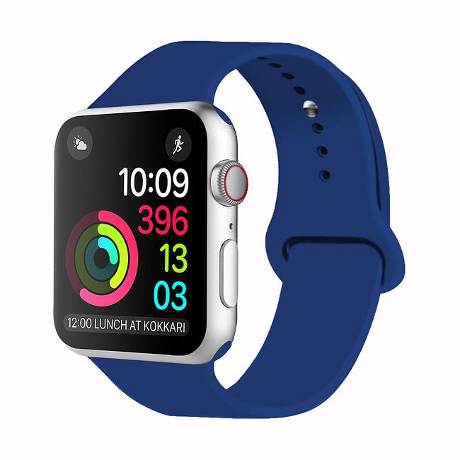 Apple iWatch 42mm / 44mm / 45mm / 49mm / 46mm ( Series 10 ) - Smart Watch Soft Silicone Sport Band Strap (Mix Colors)