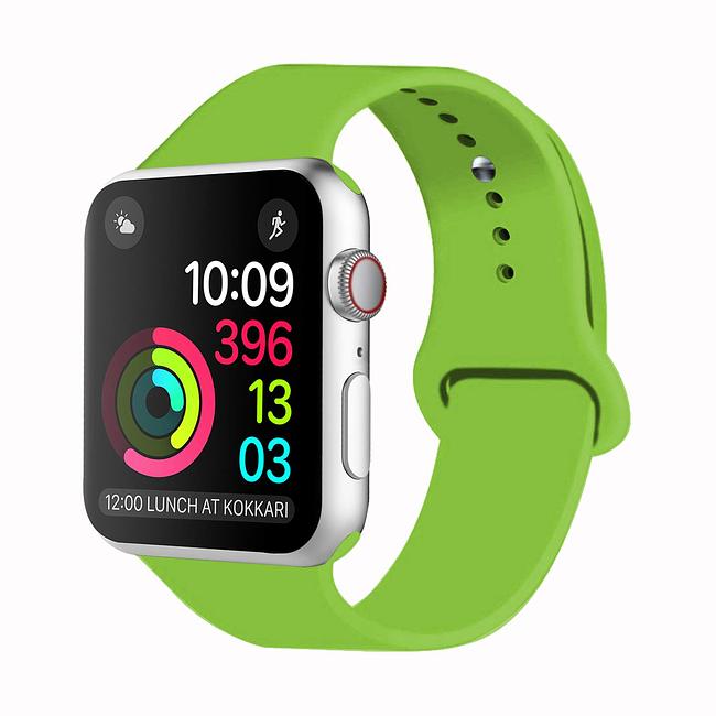 Apple iWatch 42mm / 44mm / 45mm / 49mm / 46mm ( Series 10 ) - Smart Watch Soft Silicone Sport Band Strap (Mix Colors)