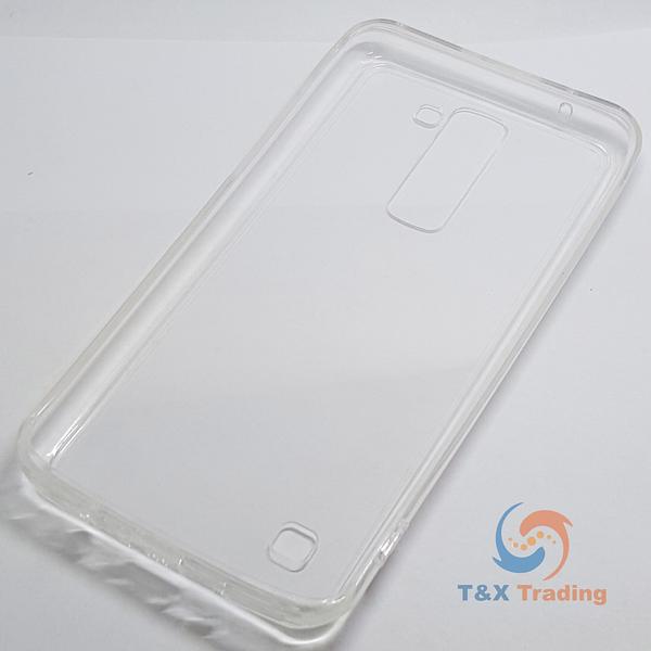 LG K7 - Silicone Phone Case With Dust Plug