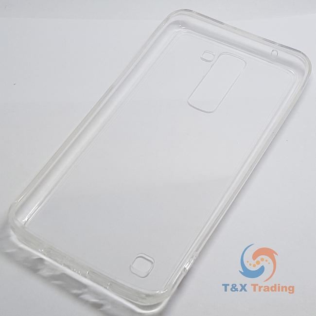 LG K7 - Silicone Phone Case With Dust Plug