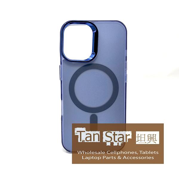 Apple iPhone 15 - MAGNETO Chrome Edge Magnet Ring Silicone Case