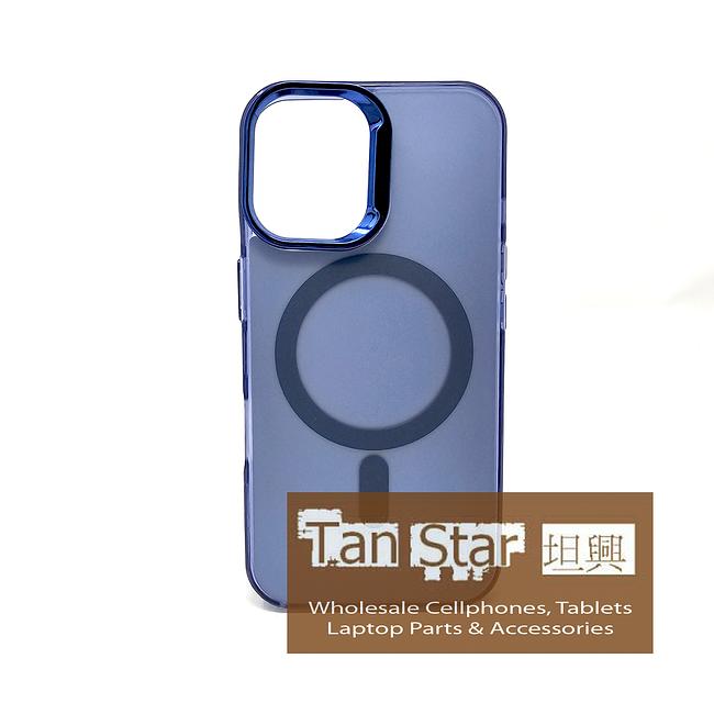 Apple iPhone 15 - MAGNETO Chrome Edge Magnet Ring Silicone Case