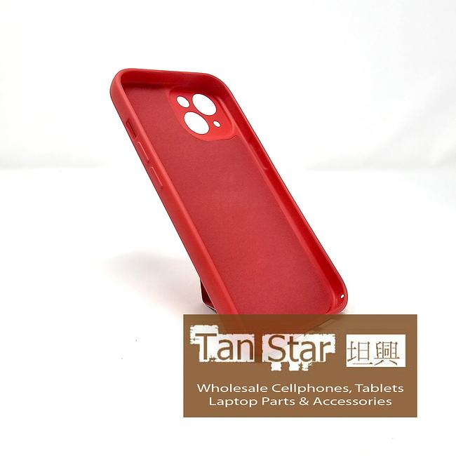 Apple iPhone 15 - Standing Card Secure Wallet Card Holder with Passthrough Kickstand