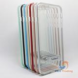 Apple iPhone 6 / 6S - TanStar Aluminum Bumper Frame Case with Kickstand