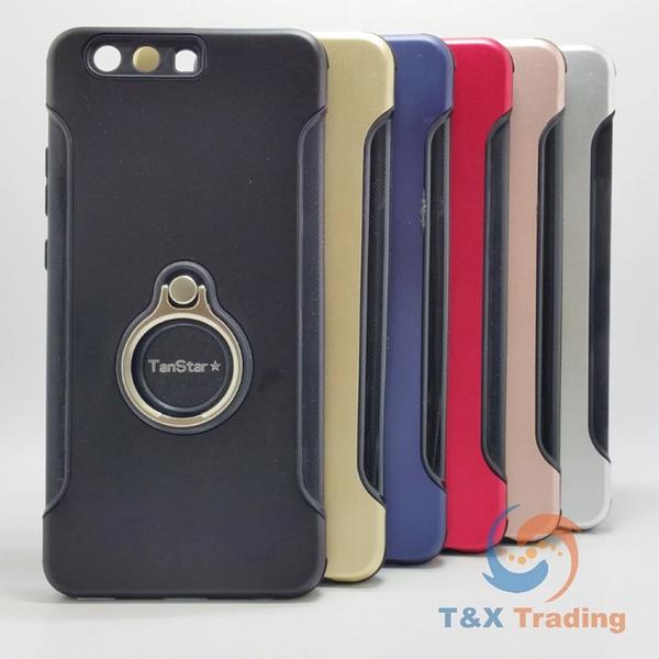 Huawei P10 Plus - TanStar Aluminum Case with Ring Kickstand