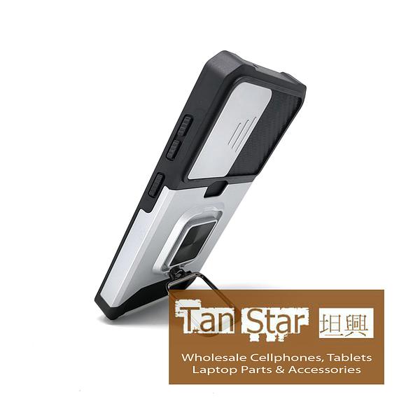 Samsung Galaxy S25 FE - Secure Card Holder Magnet Enabled Case with Ring Kickstand